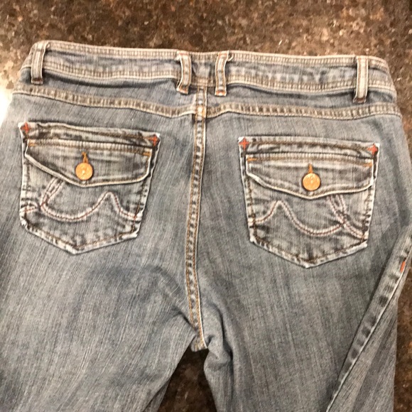 CAbi wide leg trouser jeans size 10 x 32 - Picture 7 of 9